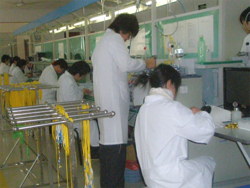 TAEPO's fiber optic workshop