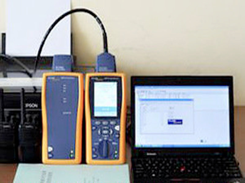 Fluck NetworkTester can guide us control quality in network patch cords and cables Consistently.