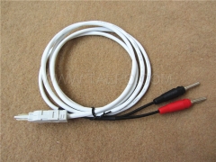 2-pole test cord, LSA test plug to banana plug
