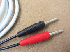 2-pole test cord, LSA test plug to banana plug