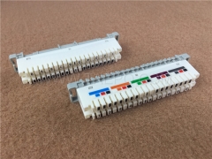 10 pairs LSA disconnection module with color label