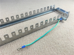 10 pairs LSA rack mounting frame, 20 ways, stainless steel