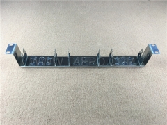 10 pairs LSA rack mounting frame, 6 ways, stainless steel