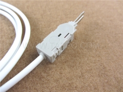 4-pole connection cord, LSA test plug to LSA test plug , 1.5m