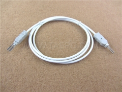 4-pole connection cord, LSA test plug to LSA test plug , 1.5m