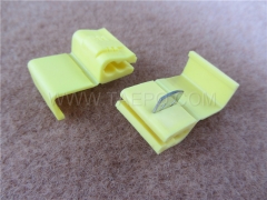 562 run & tap connector, 2-wire, AWG12-10 conductor, single pin, yellow