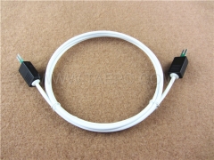 4-pole HW connection cord, test plug to test plug, 1.5m