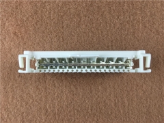 10 pairs switching module with wire guide, with earth bar