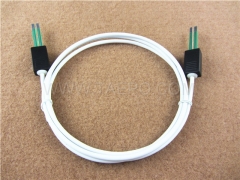 2-pole CN connection cord, test plug to test plug, 1.5m