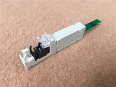 Telephone MDF VDSL2 splitter over POTS for 1322 10 pairs disconnection module with wire guide