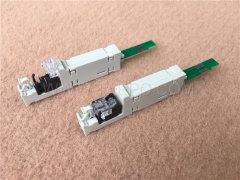 Telephone MDF VDSL2 splitter over POTS for 1322 10 pairs disconnection module with wire guide