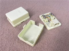 CAT3 6P4C 1 port phone cable junction connection box with RoHS Certificate