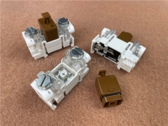 1 pair dropwire STB module with over-voltage over-current protection, grease filled