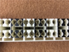 10 pairs switching module with wire guide, with earth bar