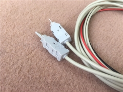 2-pole test cord, 2-pole LSA test plug + 4-pole LSA plug to alligator clip, M plug, 8P2C modular plug, 6P2C modular plug, 1.5m