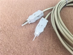 2-pole test cord, 2-pole LSA test plug + 4-pole LSA plug to alligator clip, M plug, 8P2C modular plug, 6P2C modular plug, 1.5m