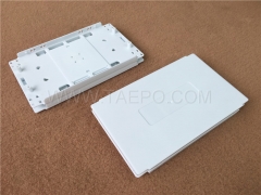 Fiber splice tray, 24 fibers, plastic, 200x120x24mm, with snap-on cover