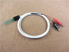 2-pole SM test cord, with test plug to alligator clip for MDF disconnection block 71 #TP-1401-100, 1.5m