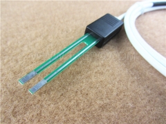 2-pole SM test cord, with test plug to alligator clip for MDF disconnection block 71 #TP-1401-100, 1.5m