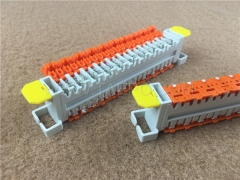 10 pairs QCS cross connection terminal block, gel filled