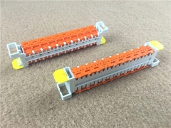 10 pairs QCS cross connection terminal block, gel filled