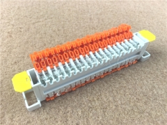 10 pairs QCS cross connection terminal block, gel filled