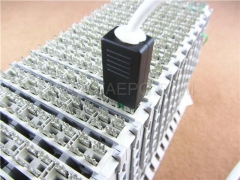 4-pole SM test cord, with test plug to alligator clip for MDF disconnection block 71 #TP-1401-100, 1.5m