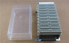 100 pairs LSA connection block, with label holder, earth wire, mounting accessories