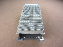 100 pairs LSA connection block, with label holder, earth wire, mounting accessories