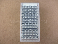 100 pairs LSA connection block, with label holder, earth wire, mounting accessories