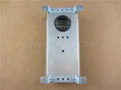 100 pairs LSA disconnection block, with label holder, earth wire, mounting accessories