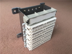 50 pairs LSA disconnection block, with label holder, earth wire, mounting accessories