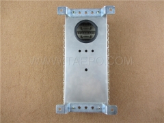 100 pairs LSA connection block, with label holder, earth wire, mounting accessories