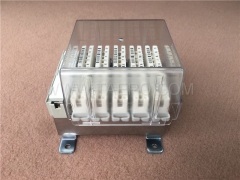 50 pairs LSA connection block, with label holder, earth wire, mounting accessories
