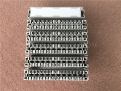 50 pairs LSA connection block, with label holder, earth wire, mounting accessories