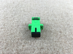 Singlemode simplex SC APC Fiber optic adapter with shutter from China Manufacturer TAEPO for Sale