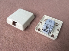 CAT3 2P2C dry 1 port RJ11 telephone socket