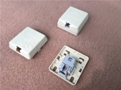CAT3 2P2C dry 1 port RJ11 telephone socket