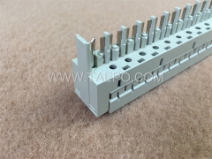 10 pairs 3-pole over-voltage protection magazine for LSA module, with GDT arrester