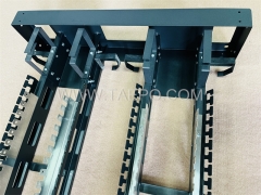 Indoor 1400 pairs Intermediate Distribution Frame (IDF), for LSA module, universal frame type, 1840(H) x 570(W) x 150(D)mm, with 1400P back mount frame, cable rings, without LSA modules