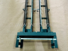 Indoor 1400 pairs Intermediate Distribution Frame (IDF), for LSA module, universal frame type, 1840(H) x 570(W) x 150(D)mm, with 1400P back mount frame, cable rings, without LSA modules