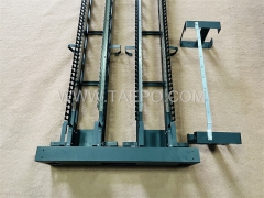 Indoor 1400 pairs Intermediate Distribution Frame (IDF), for LSA module, universal frame type, 1840(H) x 570(W) x 150(D)mm, with 1400P back mount frame, cable rings, without LSA modules