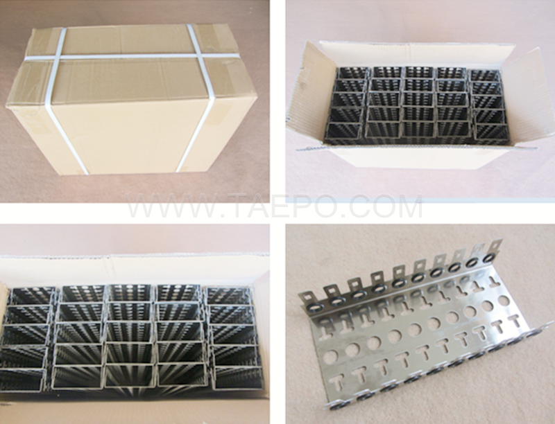 Packing pictures for 100 pairs LSA disconnection block