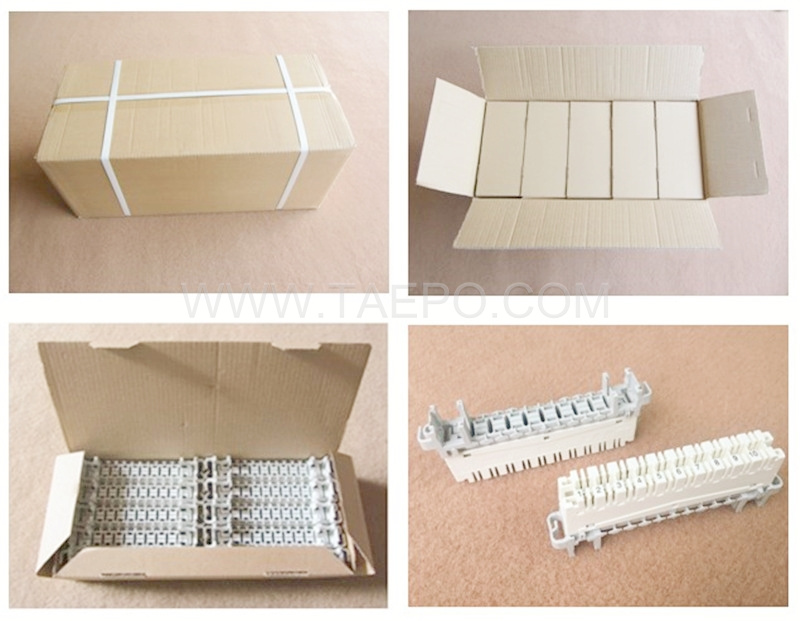 packing picture for 10 pairs LSA profile highband disconnection module