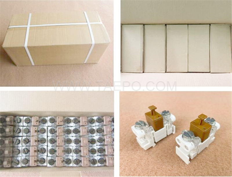 packing picture for 1 pair dropwire STB module with over-voltage over-current protection, grease filled