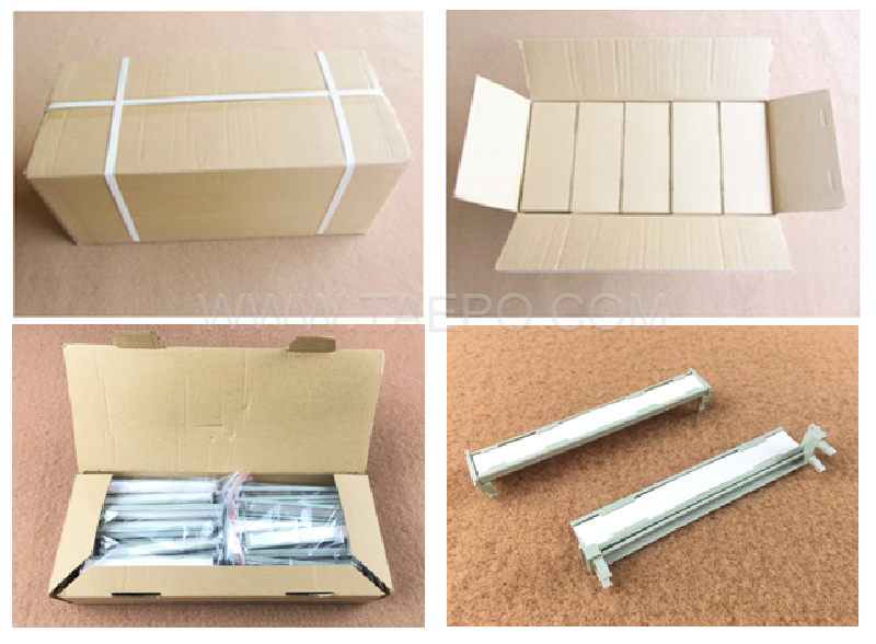 packing picture for 10 pairs hinged label holder for LSA module, double sided