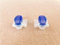 314 self-stripping electrical connector, 3-wire, AWG22-14 conductor, max insulation 3.8mm, dual pins, gel filled