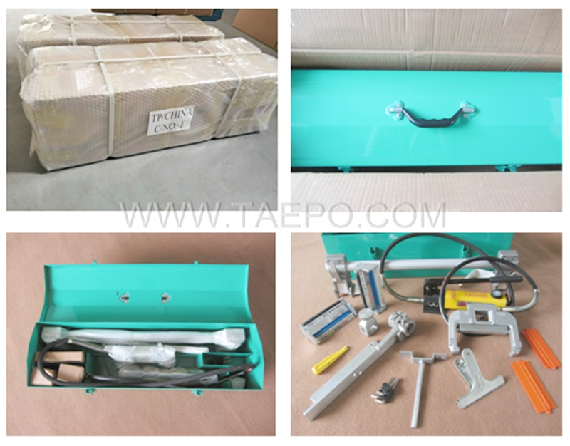 Packing pictures for Modular splicing rigs and maintenance kits