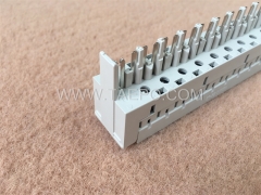 10 pairs 2-pole over-voltage protection magazine for LSA module, without GDT arrester