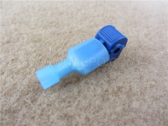 952T nylon terminal, 1-wire, AWG18-14 conductor, blue, for 952 tap connector